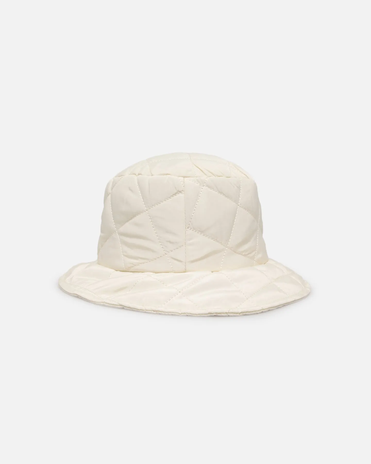 404 Quilted Bucket Hat Off White