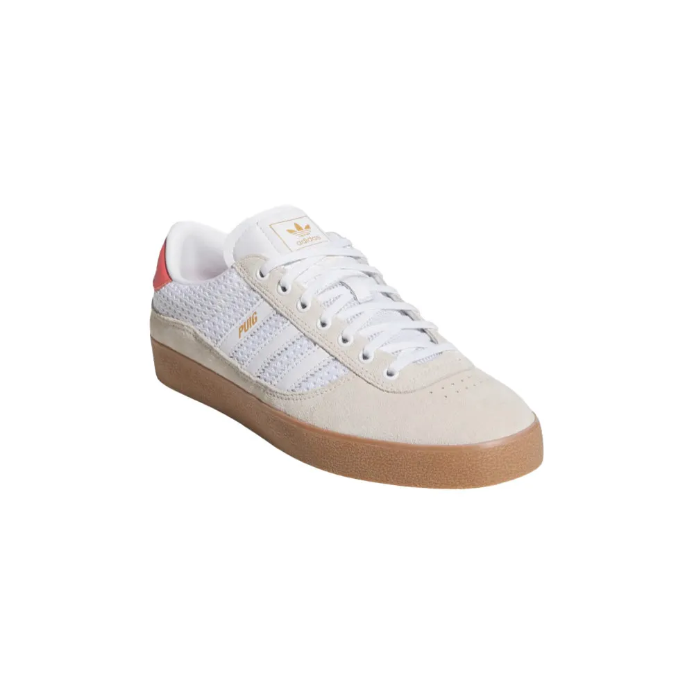 adidas SKATEBOARDING PUIG INDOOR SHOES // WONDER WHITE / CLOUD WHITE / GUM