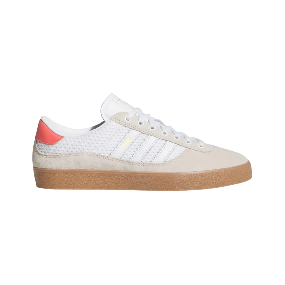 adidas SKATEBOARDING PUIG INDOOR SHOES // WONDER WHITE / CLOUD WHITE / GUM