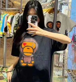 Bape Baby Milo Love Sight T-Shirt (Black)