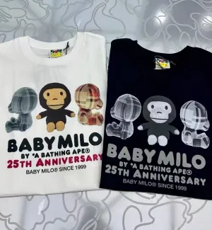 Bape Baby Milo With Bleached T-Shirt