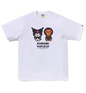 Bape Baby Milo x Kuromi T-Shirt (White)