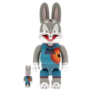 Bearbrick x Space Jam: A New Legacy Rabbrick Bugs Bunny 100% & 400% Set