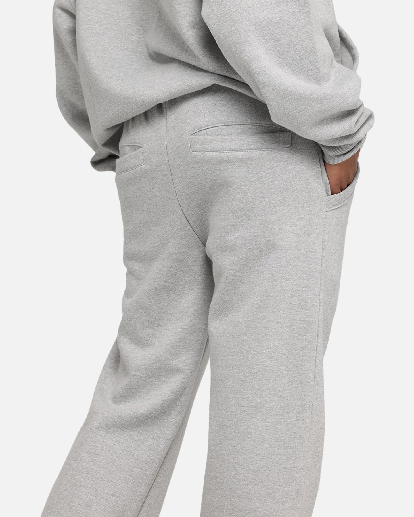 Carre Prestige Script Sweatpants Grey Marle