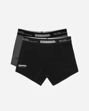 Classic 2-Pack Underwear Grey / Black