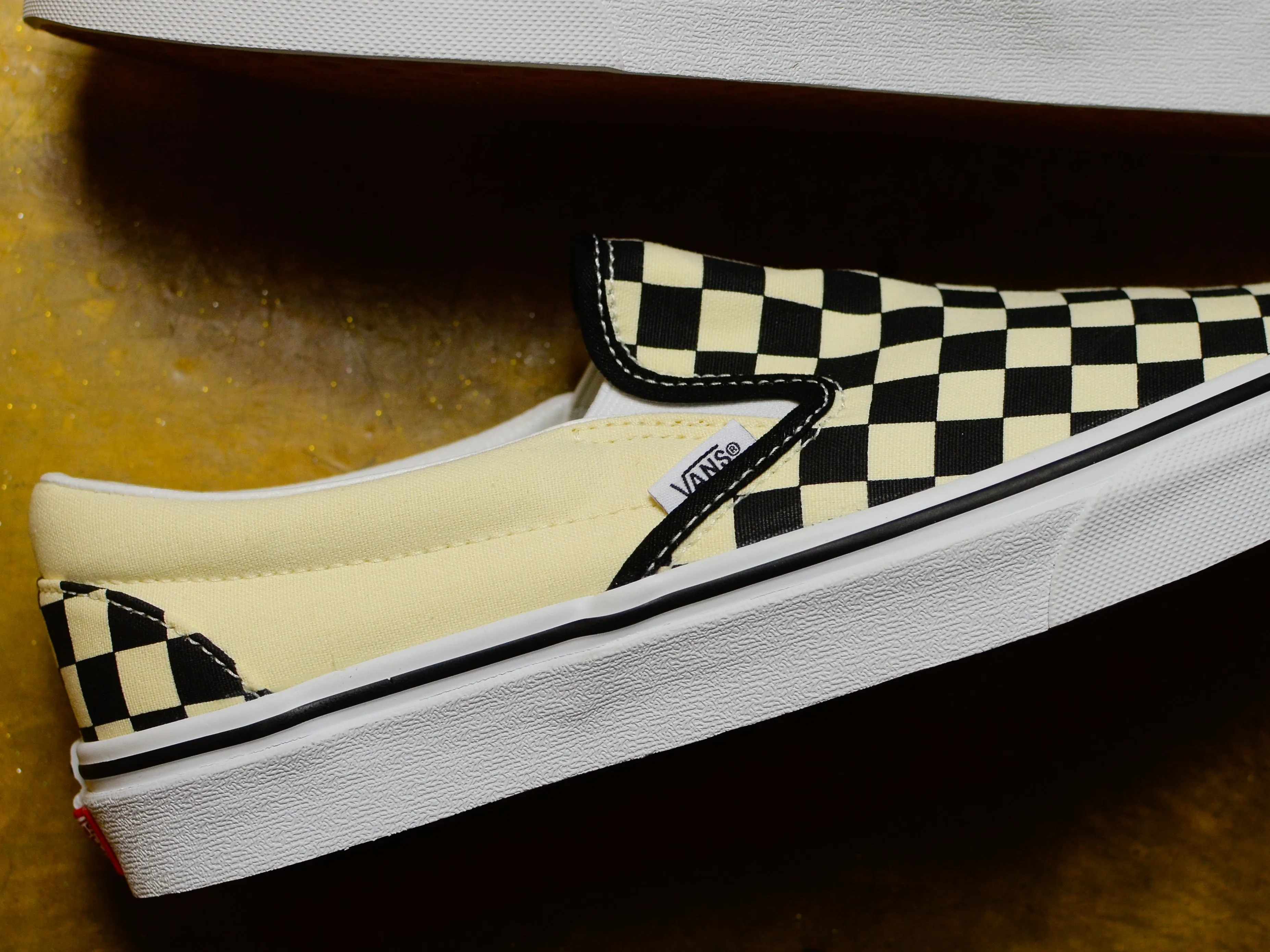 Classic Slip On - Black / White / Checkerboard
