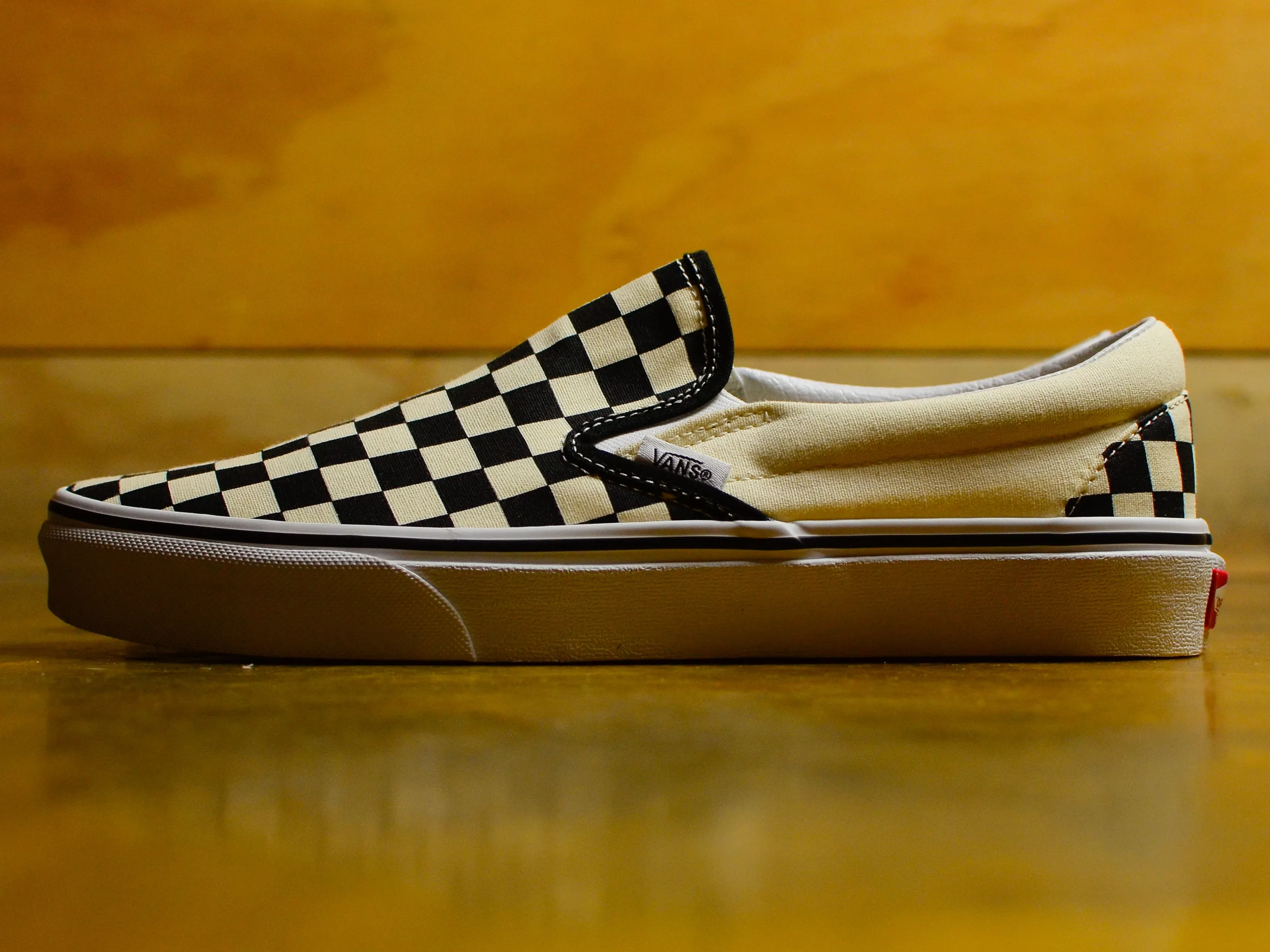 Classic Slip On - Black / White / Checkerboard