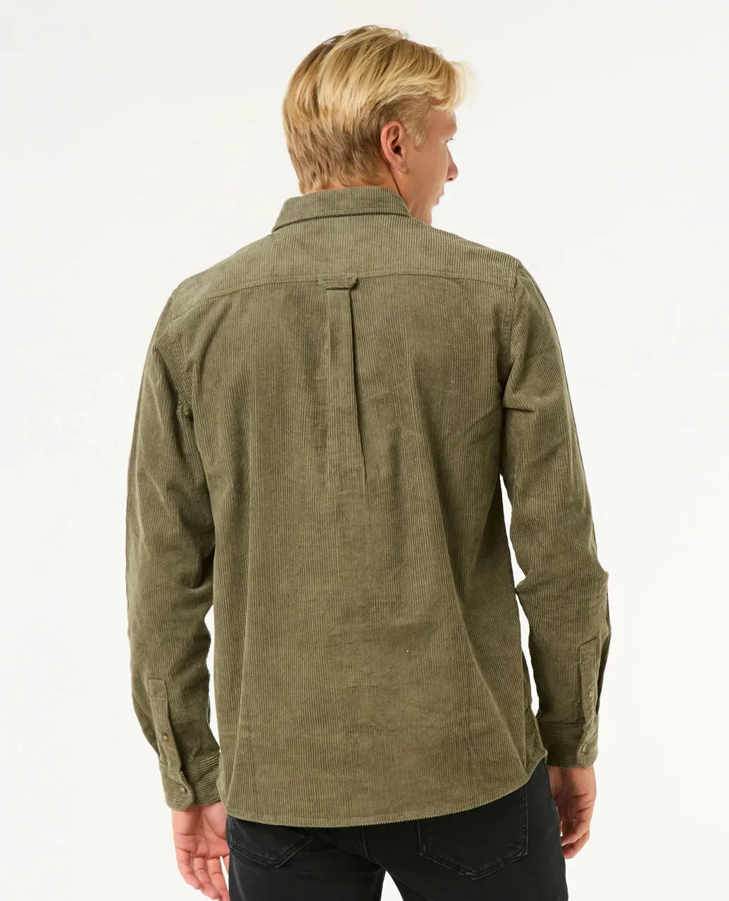 Classic Surf Cord L/S Shirt Dusty Olive