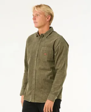 Classic Surf Cord L/S Shirt Dusty Olive