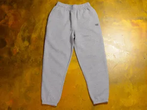 Crew Embroidered Relaxed Track Pant - Grey Marle