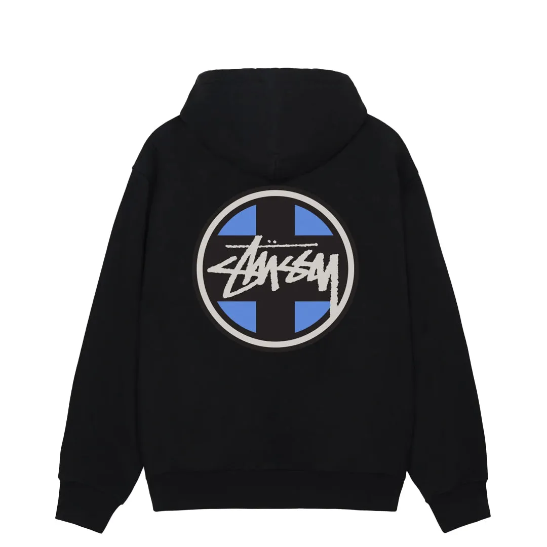 CROSS DOT HOODIE BLACK