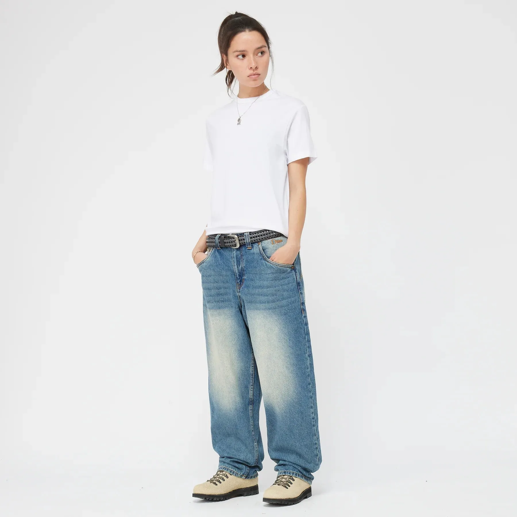 Dime Classic Baggy Denim Pants // Sandblasted Indigo
