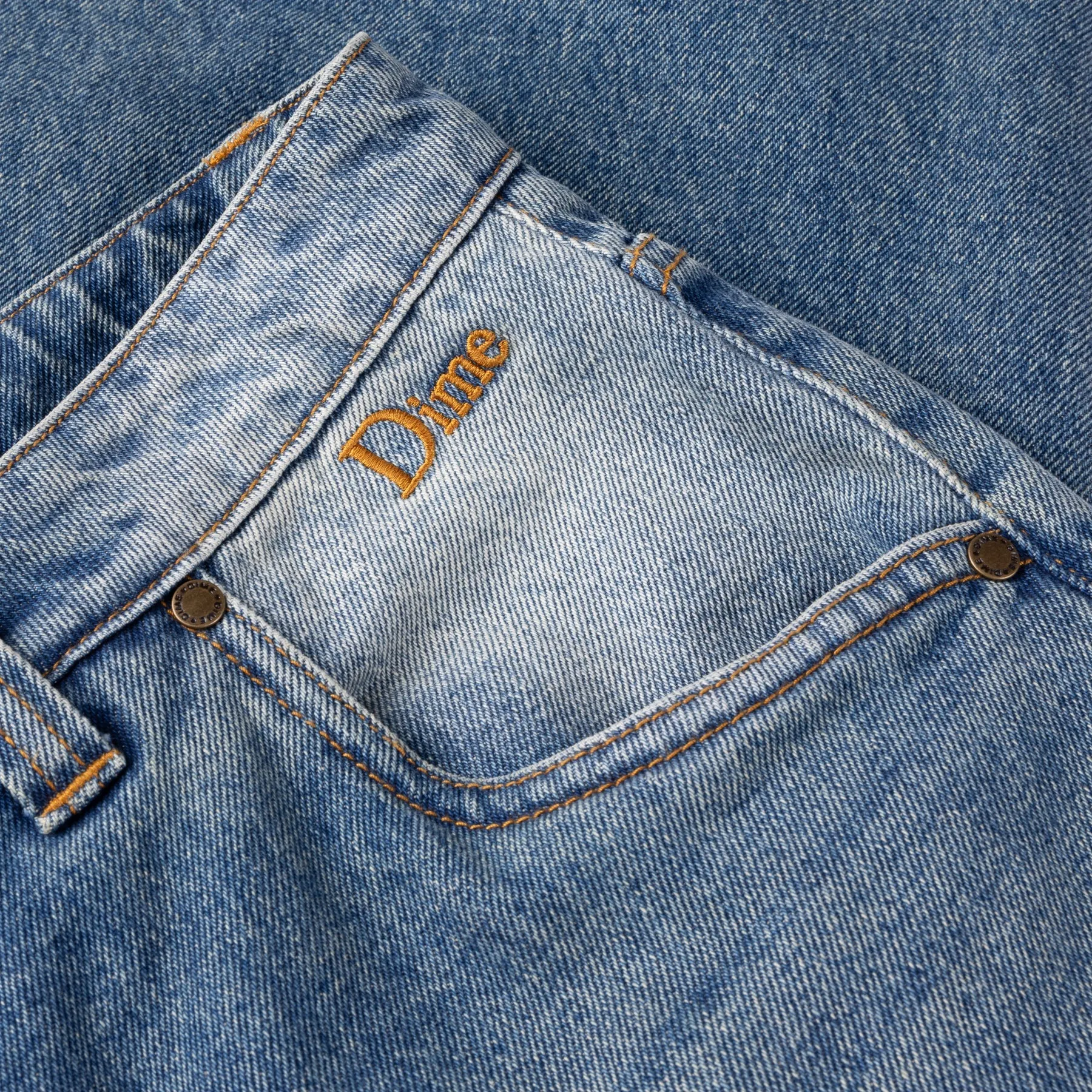 Dime Classic Baggy Denim Pants // Sandblasted Indigo