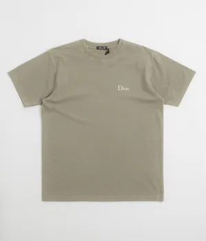 Dime Classic Small Logo T-Shirt - Faded Cement