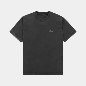 DIME CLASSIC SMALL LOGO TEE - FADED BLACK