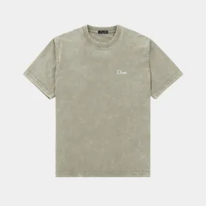 DIME CLASSIC SMALL LOGO TEE - FADED CEMENT