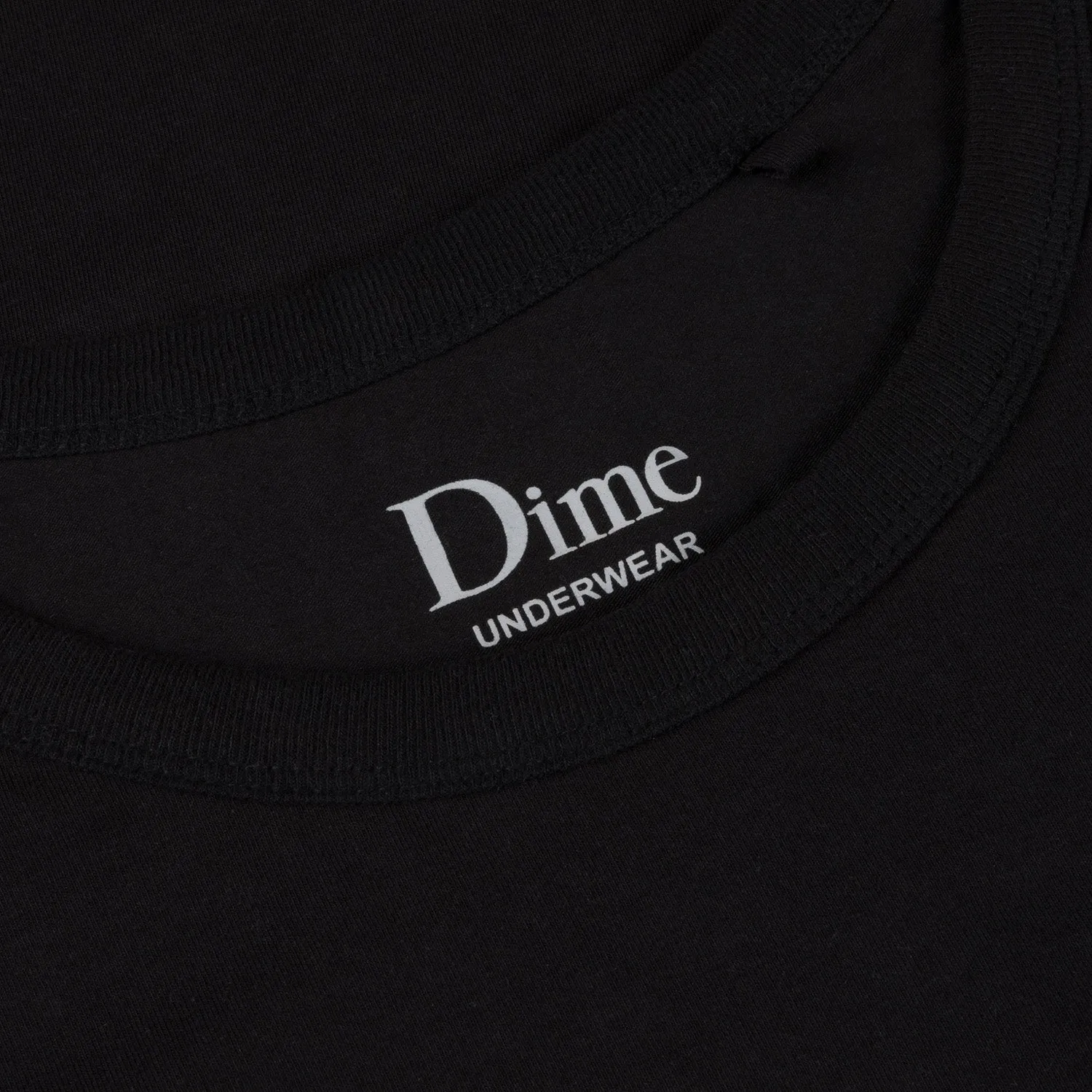 Dime Men Classic 2 Pack Undershirts Black