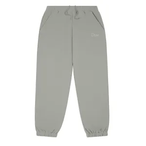 Dime Men Classic Small Logo Sweatpants Gravel