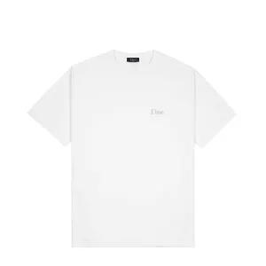 Dime Men Classic Small Logo T-Shirt White
