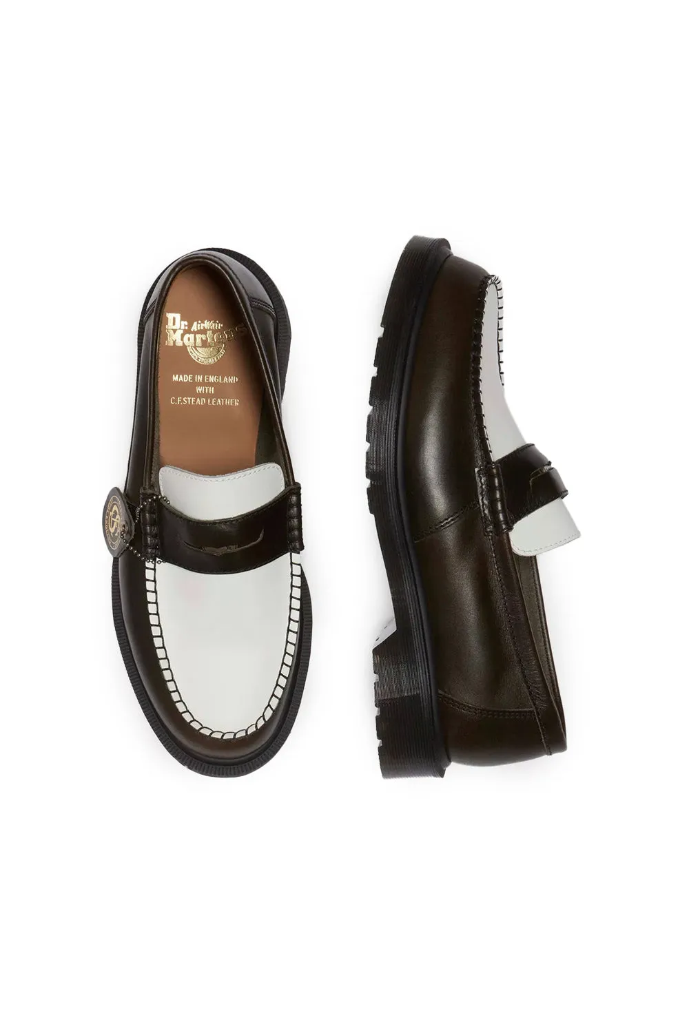 Dr Martens Classic Calf & Smooth Penton 'Olive/White'