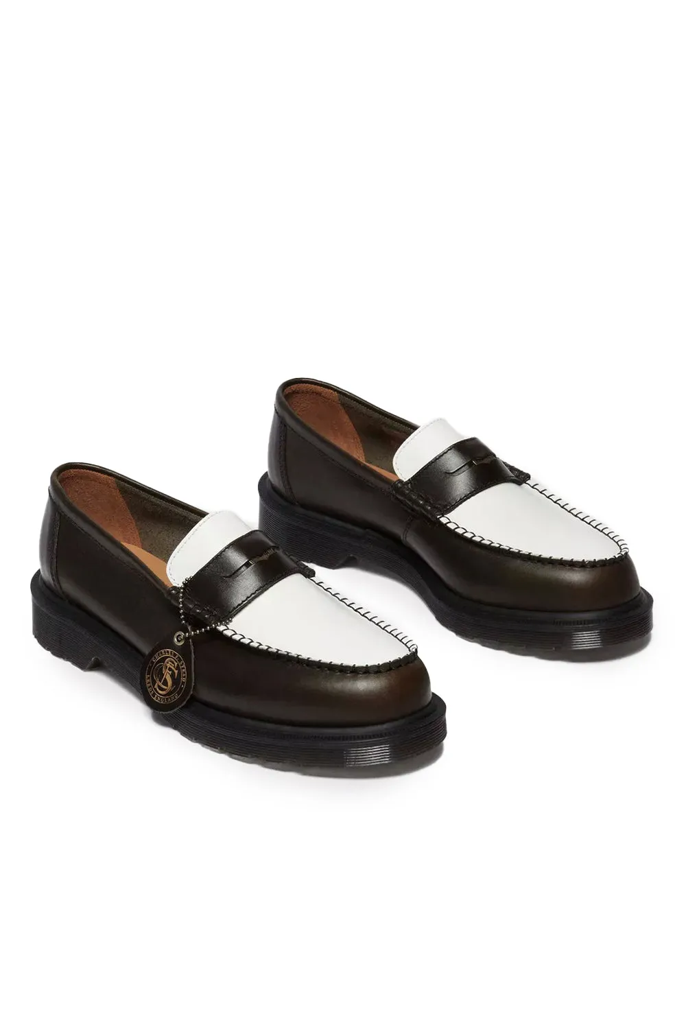 Dr Martens Classic Calf & Smooth Penton 'Olive/White'