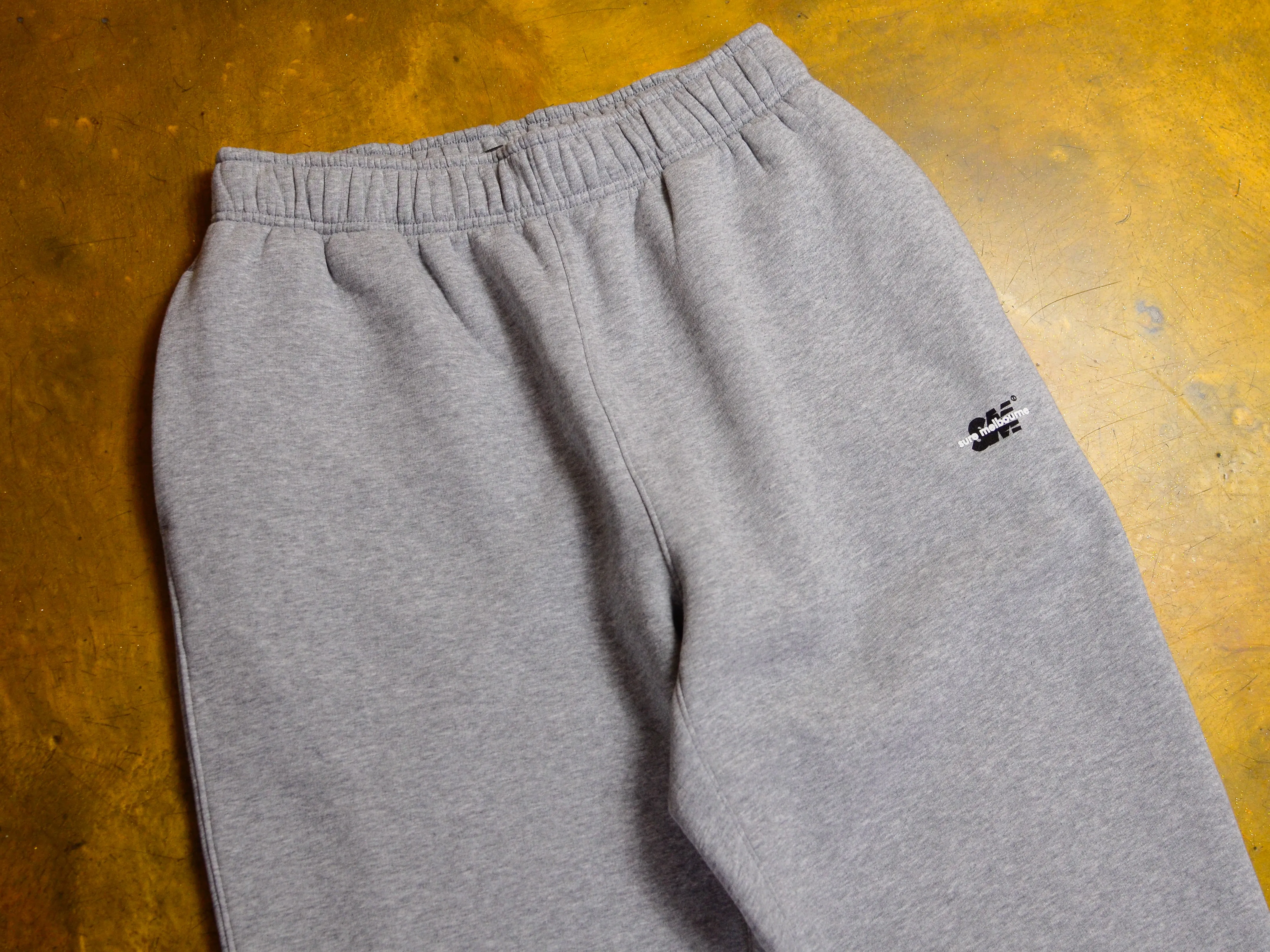 Droor SM Relaxed Track Pant - Grey Marle