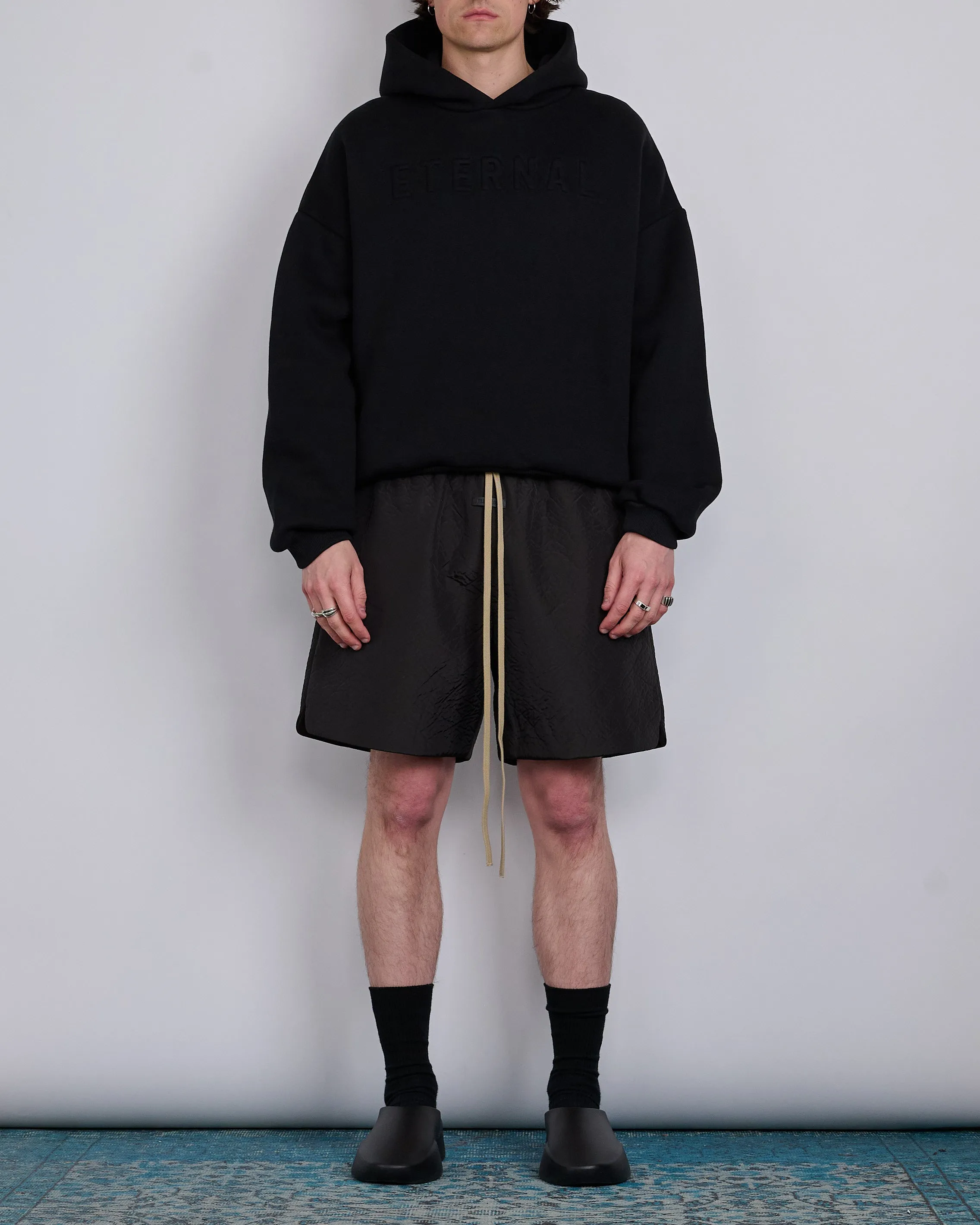 Fear of God Classic Textured Drawstring Short Black
