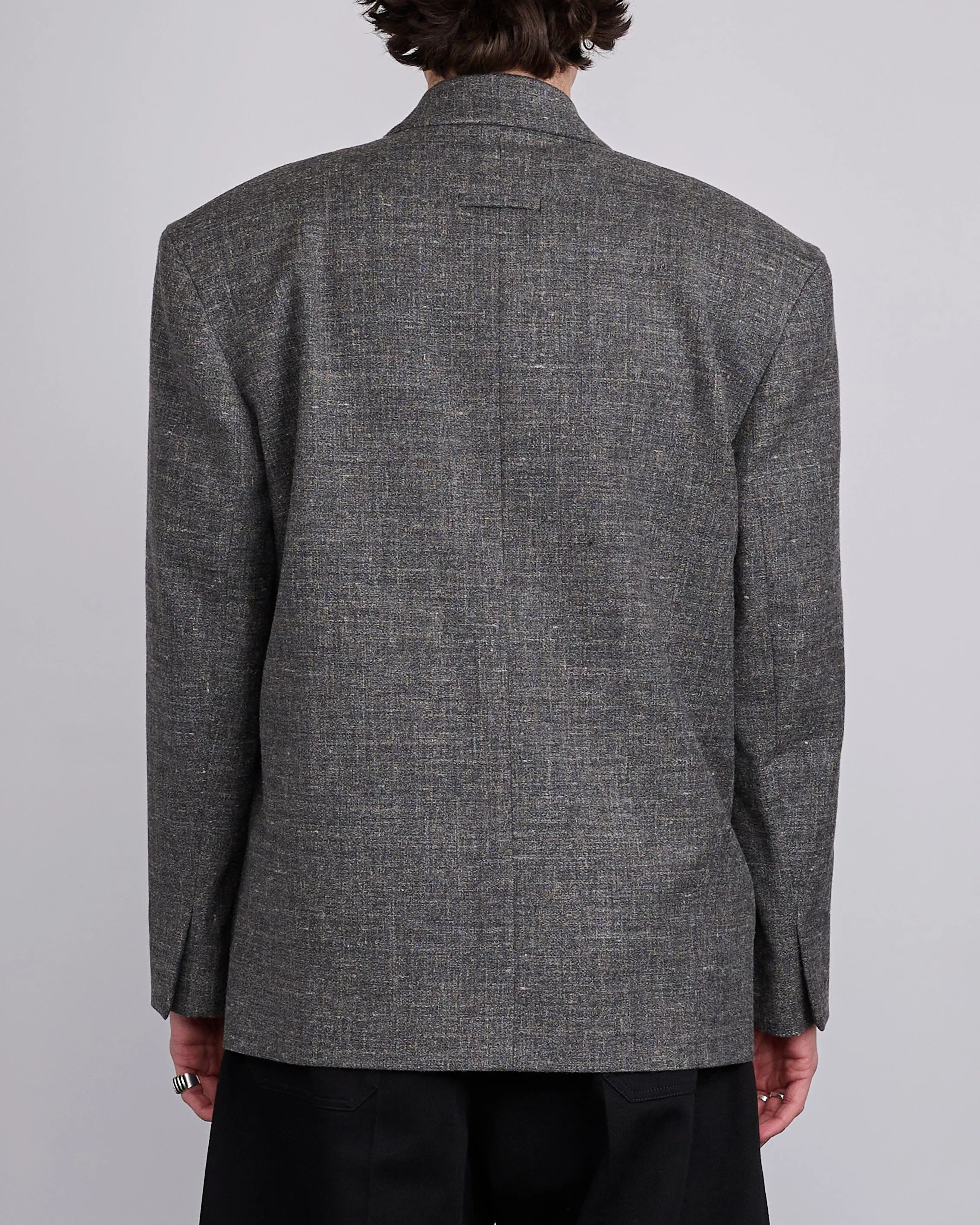 Fear of God Wool Linen Classic Blazer Grey