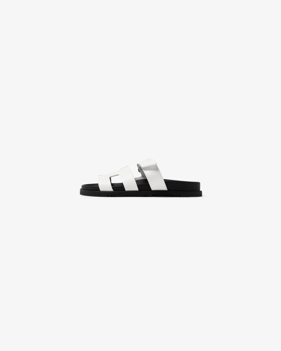 Hermes Chypre Sandal in White