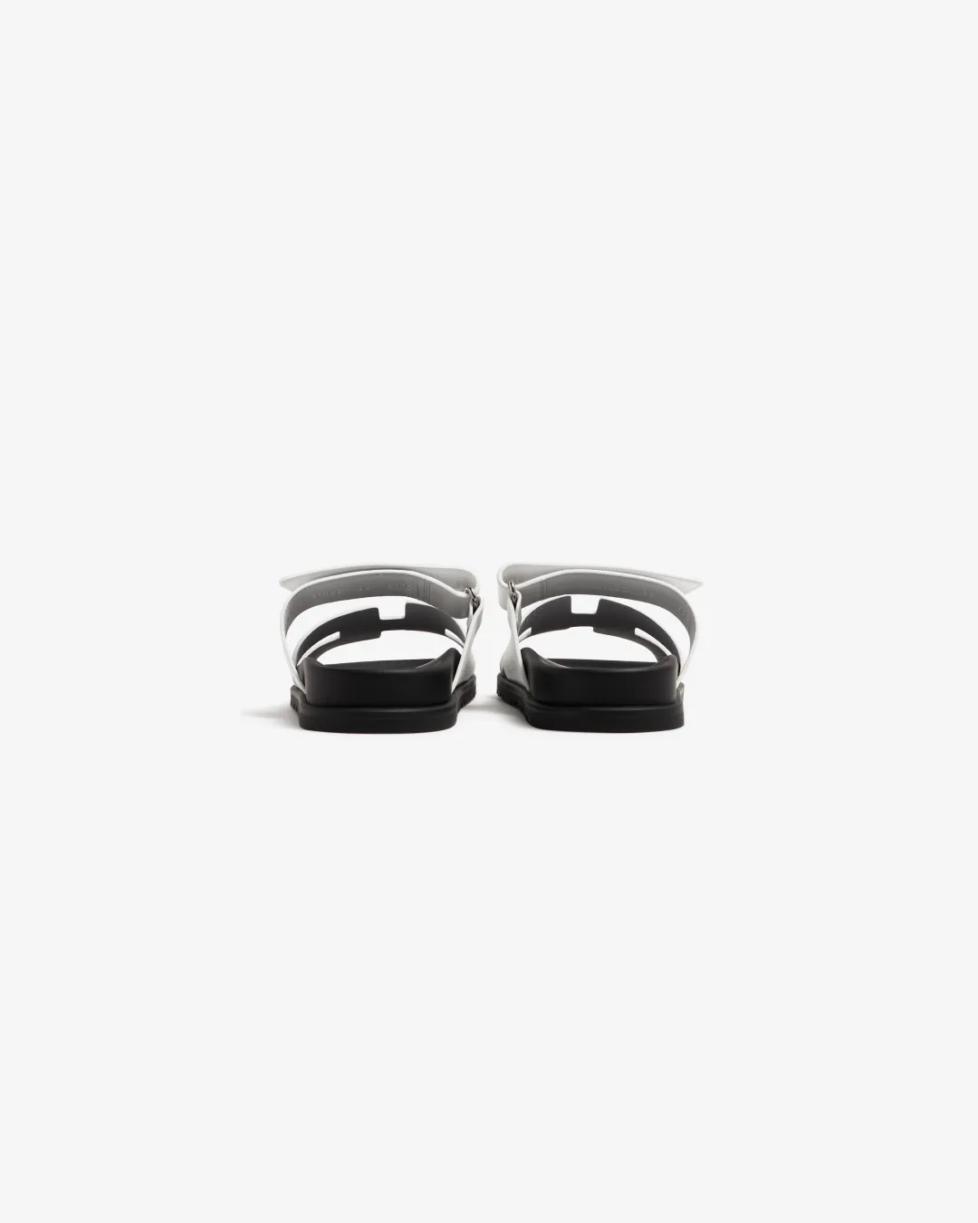 Hermes Chypre Sandal in White