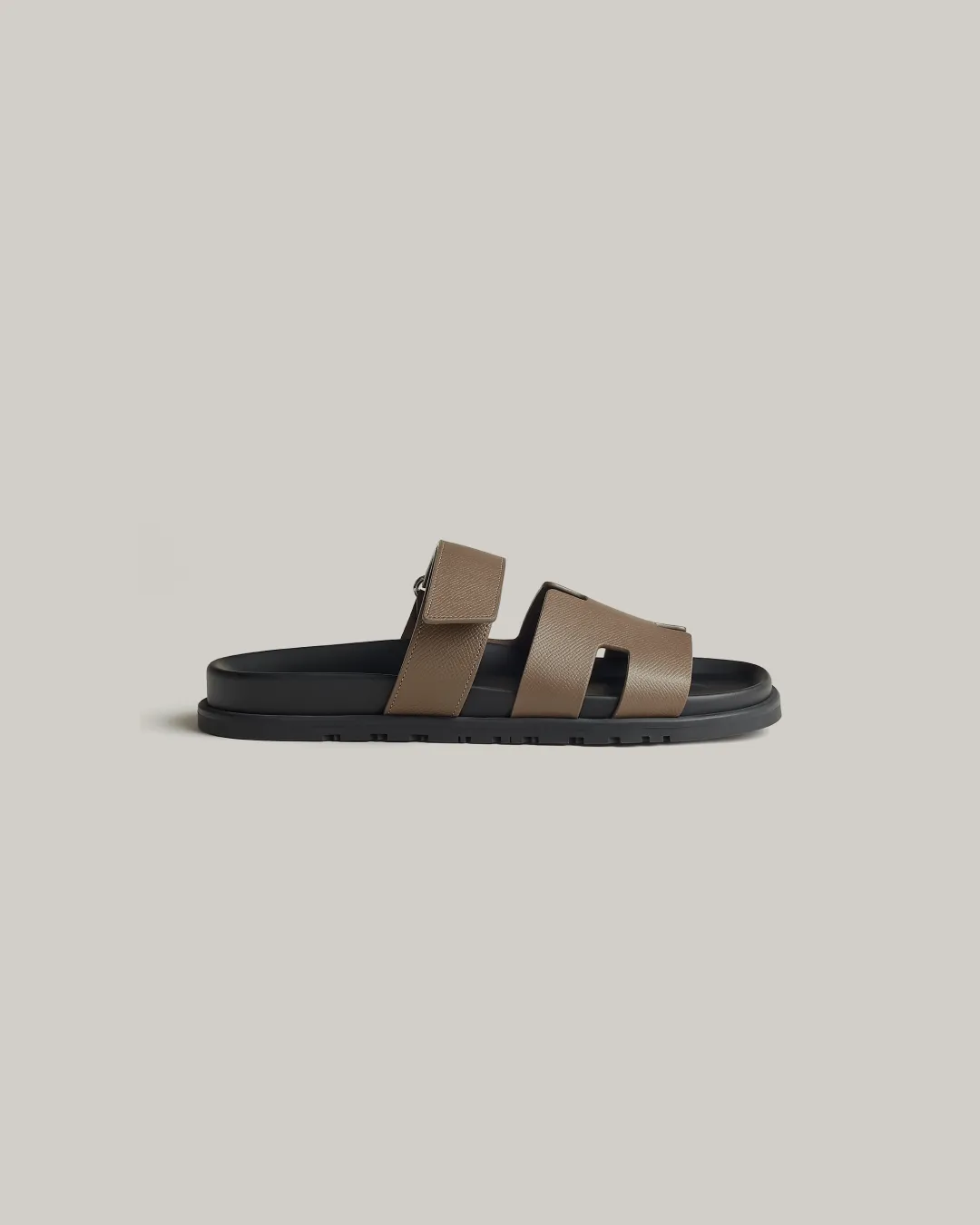 Hermes Chypre Sandals Grey