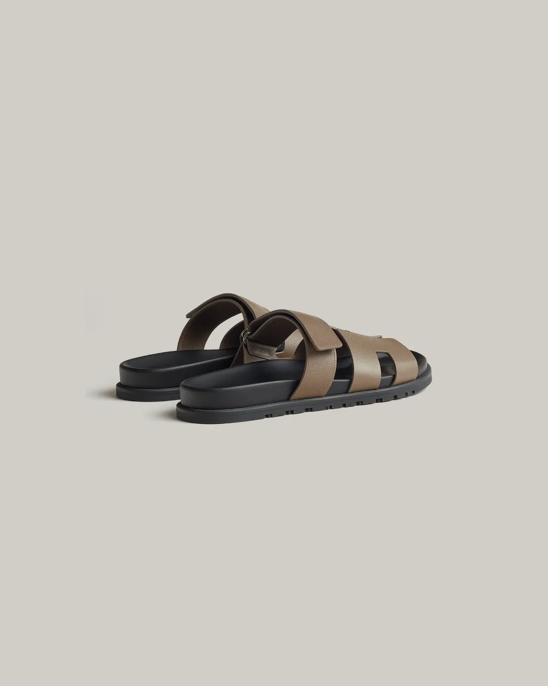Hermes Chypre Sandals Grey