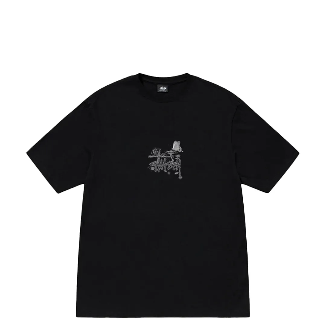 IN BLOOM TEE BLACK