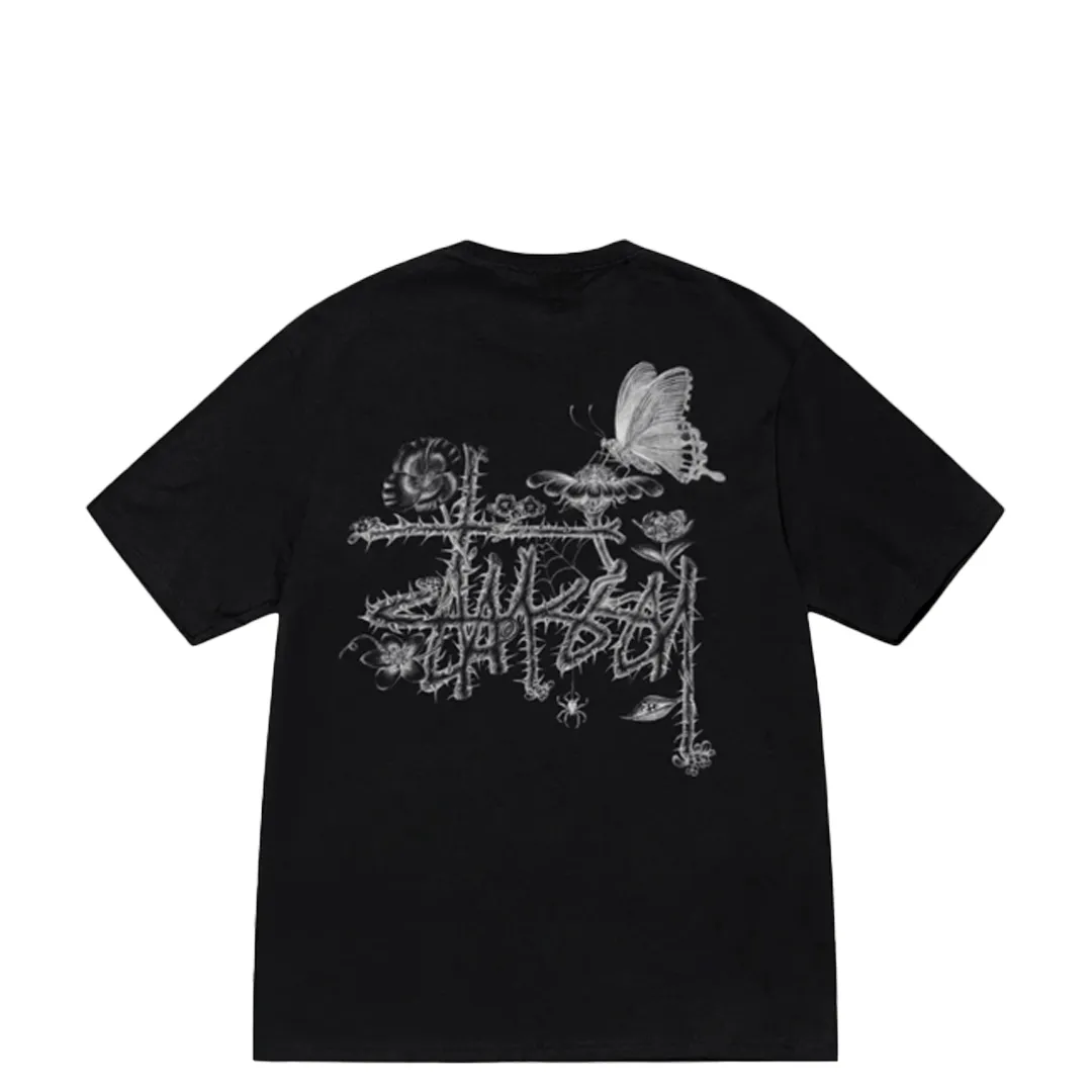 IN BLOOM TEE BLACK