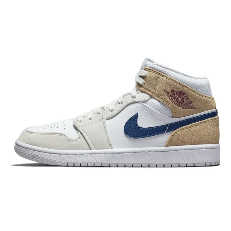 Jordan 1 Mid Tan Suede