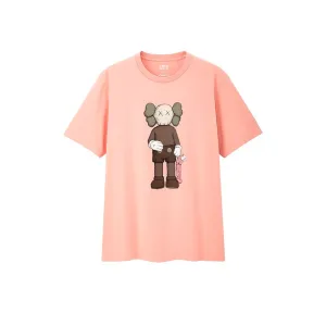 KAWS x Uniqlo Companion T-shirt Pink