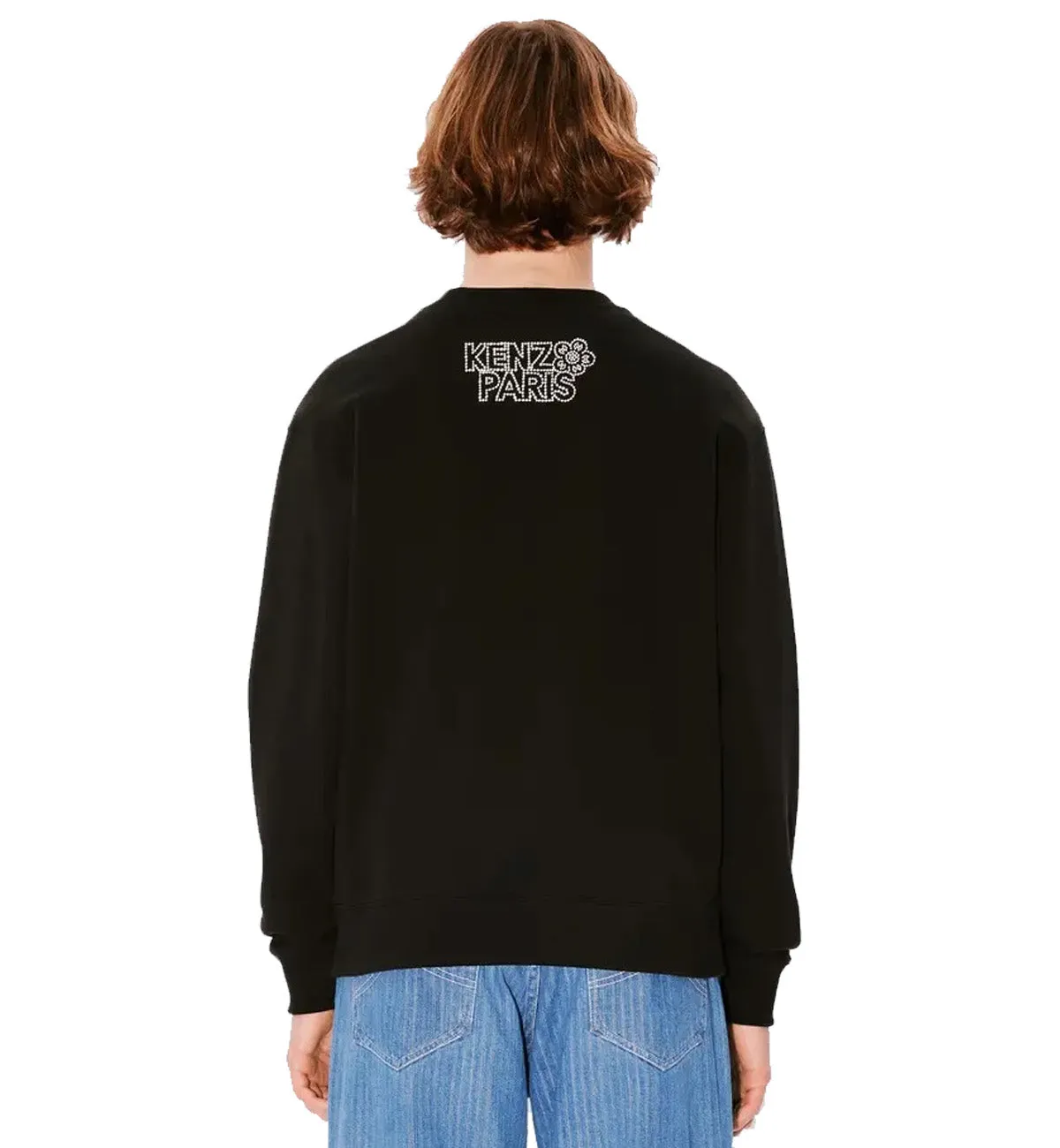 Kenzo Constellation Embroidered Sweatshirt (Black)