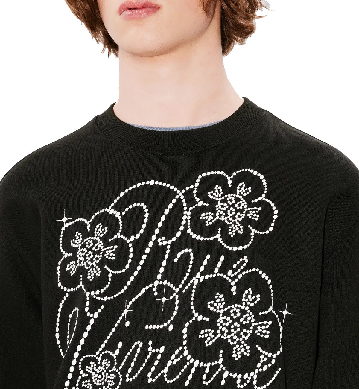 Kenzo Constellation Embroidered Sweatshirt (Black)