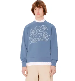 Kenzo Constellation Embroidered Sweatshirt (Blue)