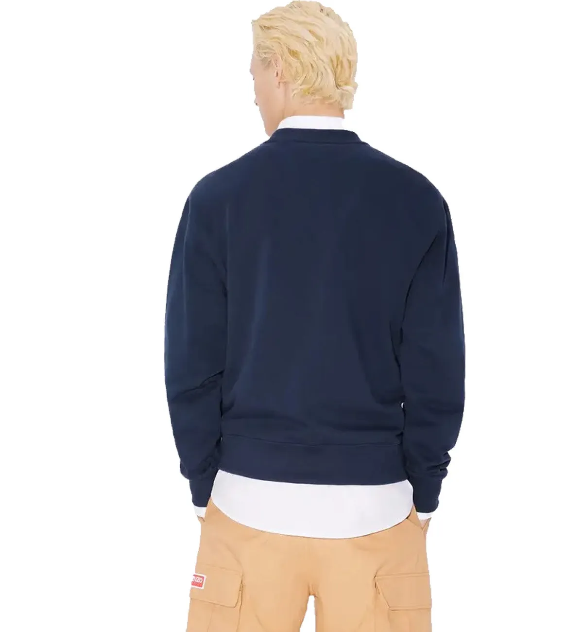 Kenzo Drawn Varsity Sweatshirt (Navy)