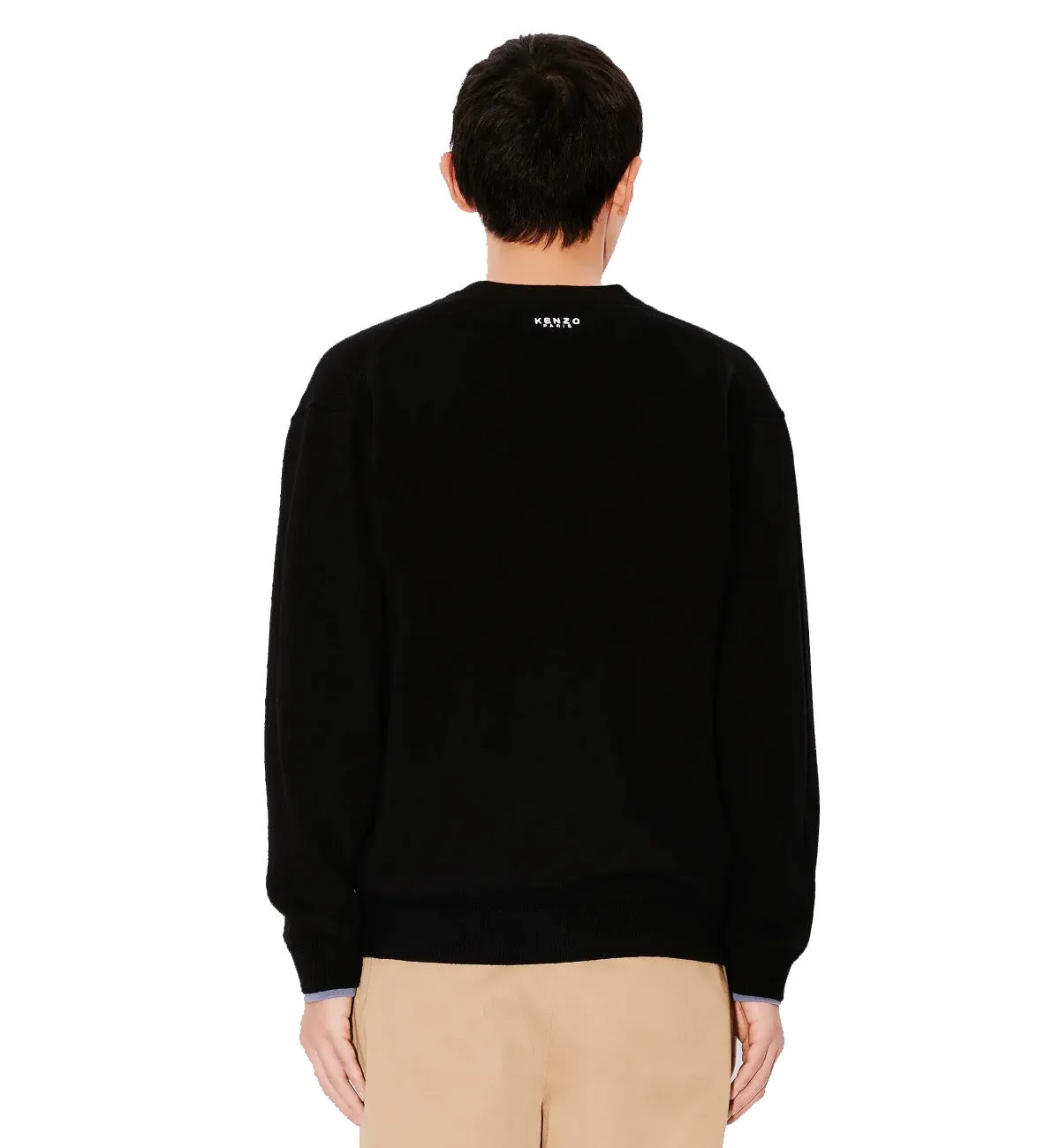 Kenzo Embroidered Lucky Tiger Jacket (Black)