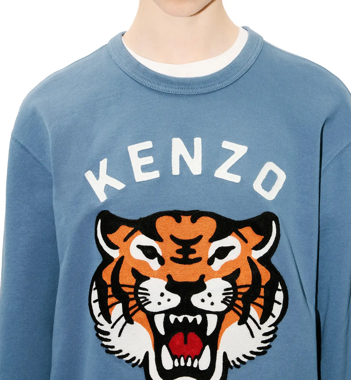 Kenzo Lucky Tiger Sweatshirt (Light Blue)
