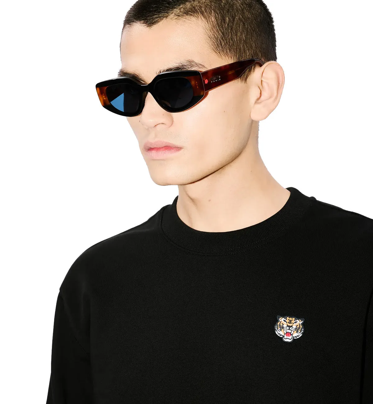 Kenzo Mini Lucky Tiger Sweatshirt (Black)