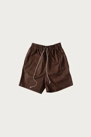 Knee Shorts - Brown