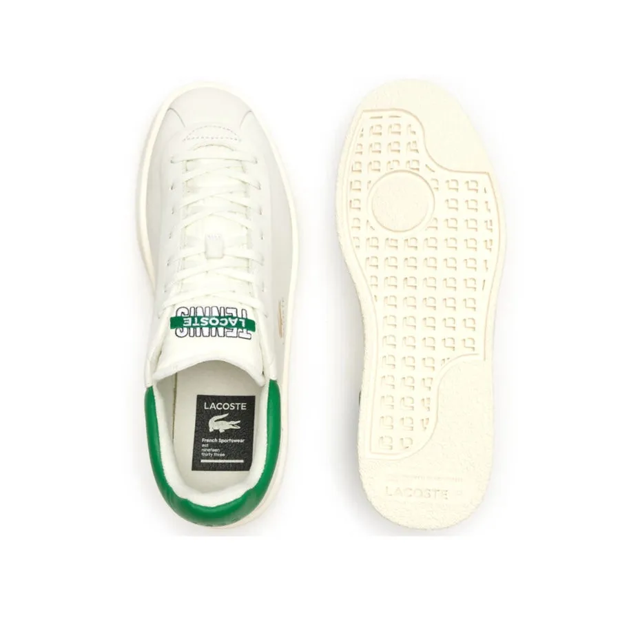 Lacoste Men's Baseshot Off White Classic Green