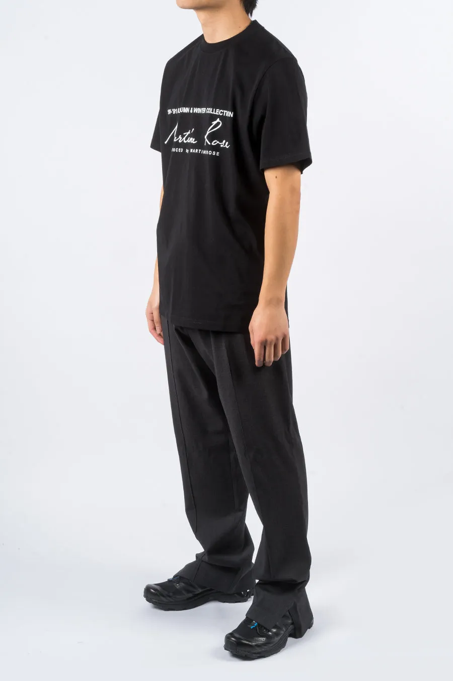 MARTINE ROSE CLASSIC SS SHIRT SS20 BLACK