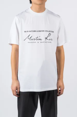 MARTINE ROSE CLASSIC SS SHIRT SS20 WHITE