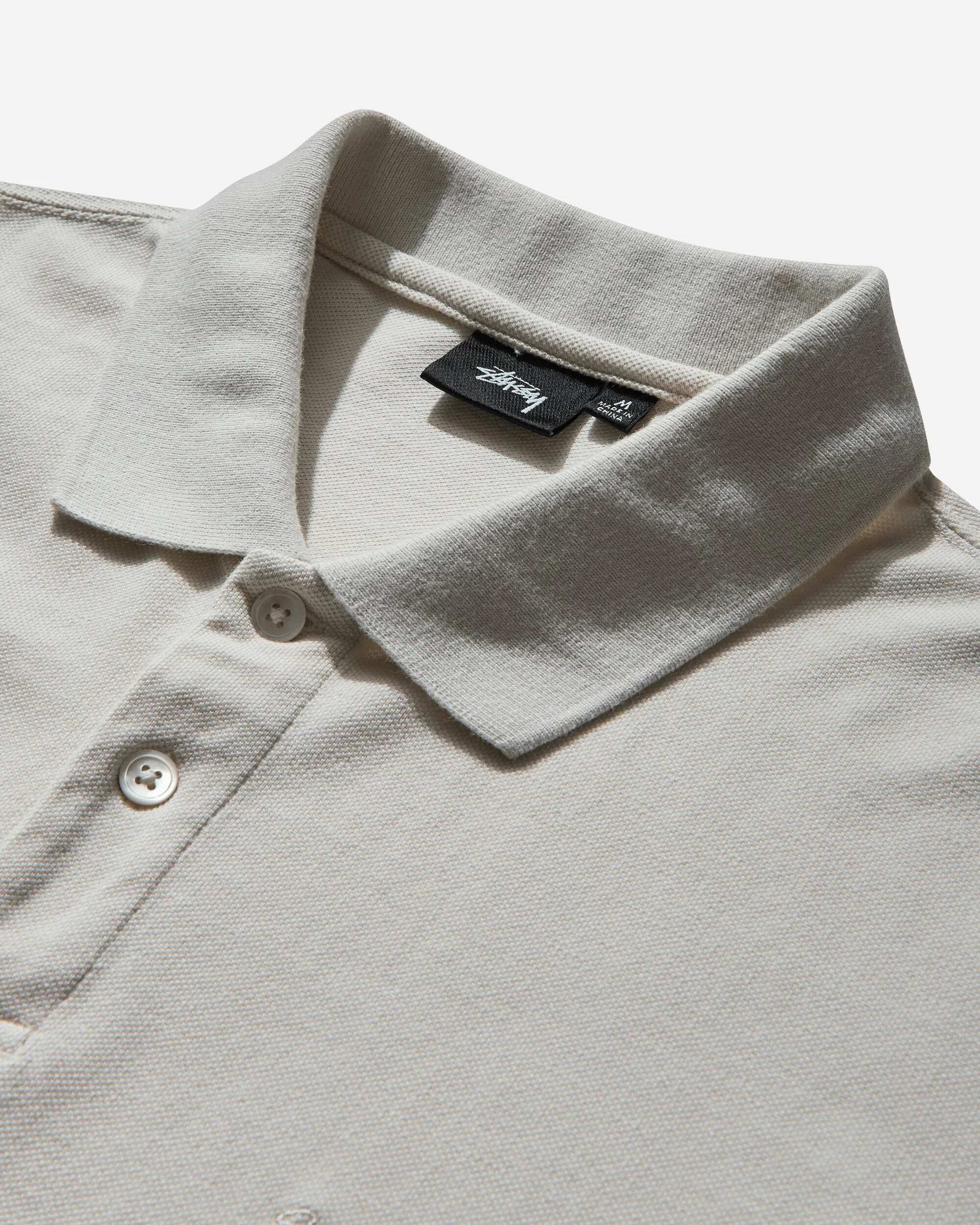 Men's Classic Pique Polo Off White