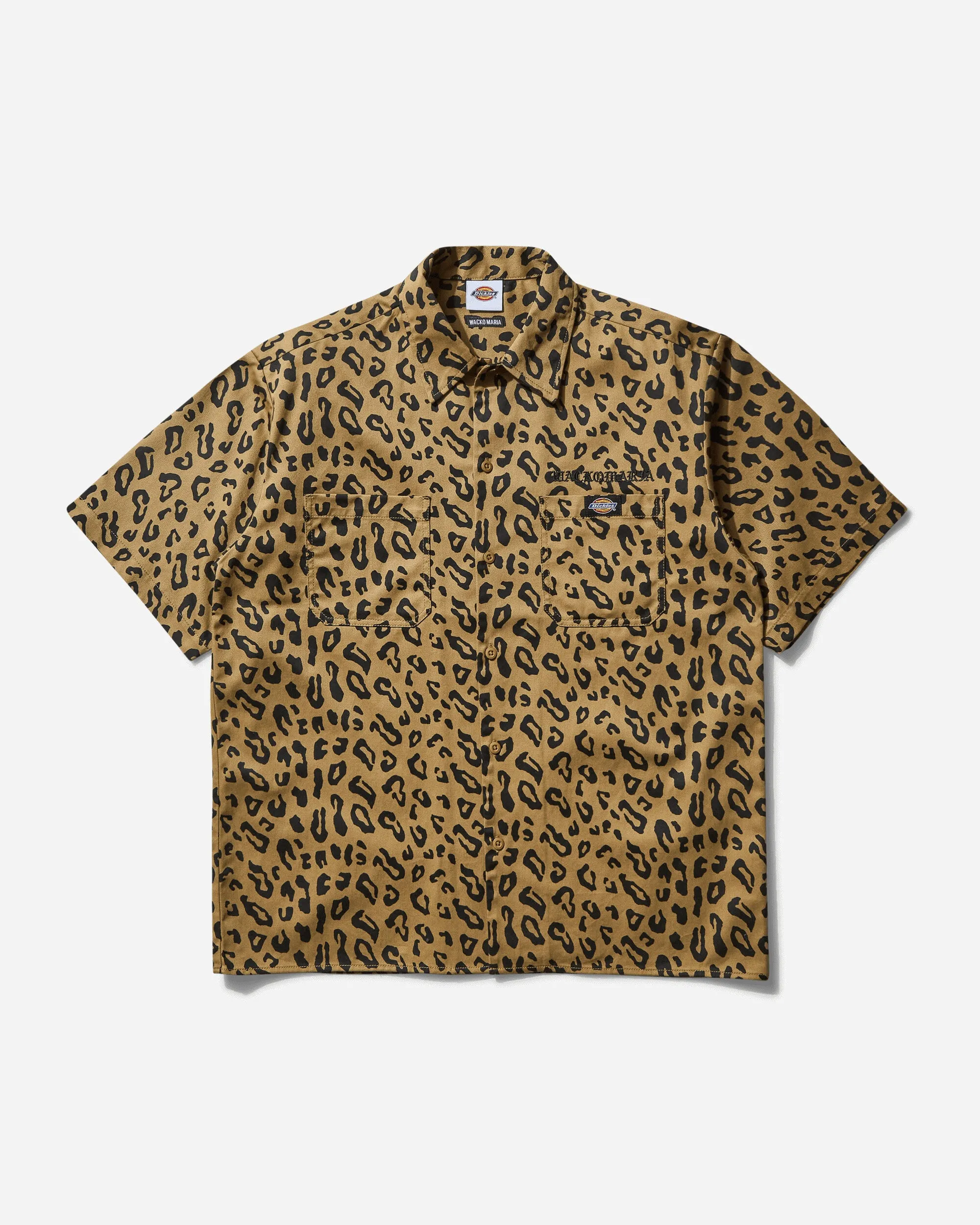 Men's Dickies Leopard Work Shirt (Type-2) Beige