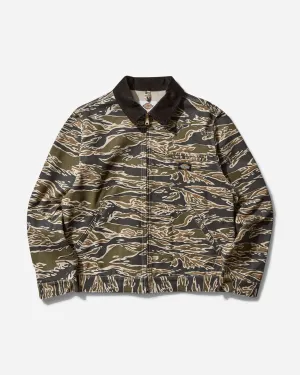 Men's Dickies Tigercamo Work Jacket Olive